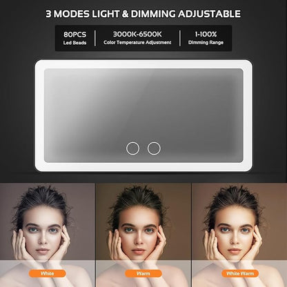 NomadGlo™ Professional Makeup Mirror Visor Upgrade